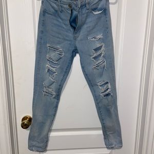 American Eagle 360 next level stretch - Size 6 - Light Blue